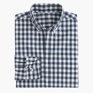 J.Crew Secret Wash Button-Up Shirt In Faded Gingham